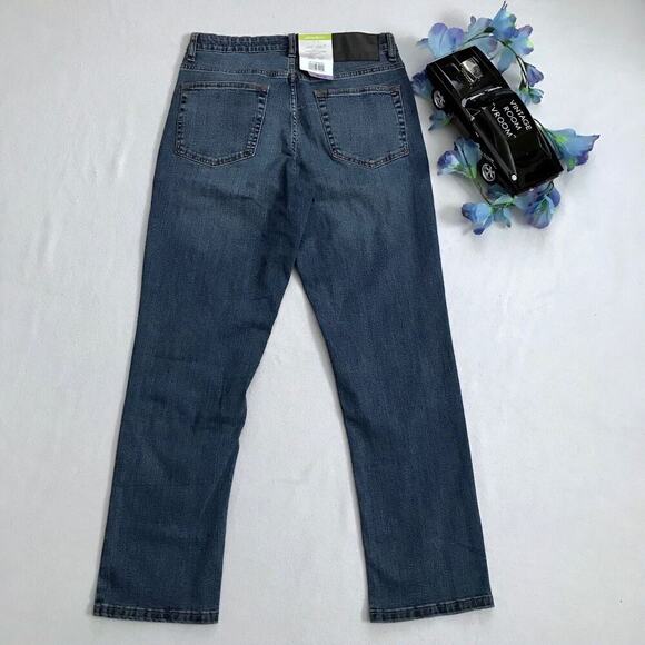 Eddie Bauer NWT Flex Comfort Regular Fit Jeans Men 32 x 32 *Pls See Description* - Picture 5 of 10